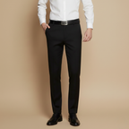 Heren casual rechte pijpen broek