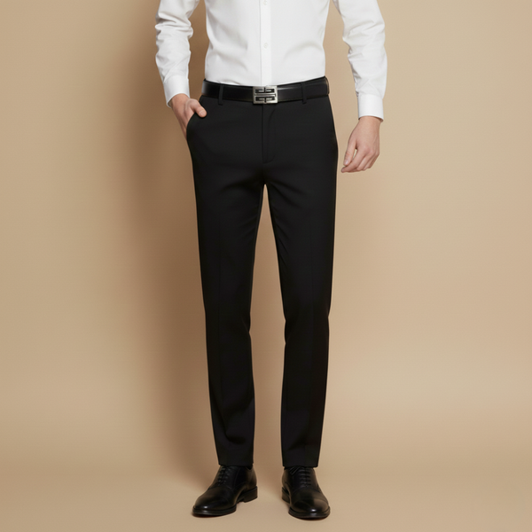 Heren casual rechte pijpen broek