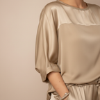 Dames relaxte set – top met lange mouwen en losse broek Jelle Jora Mode
