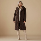 Lange effen wasbare teddyjas voor dames Jelle Jora Mode