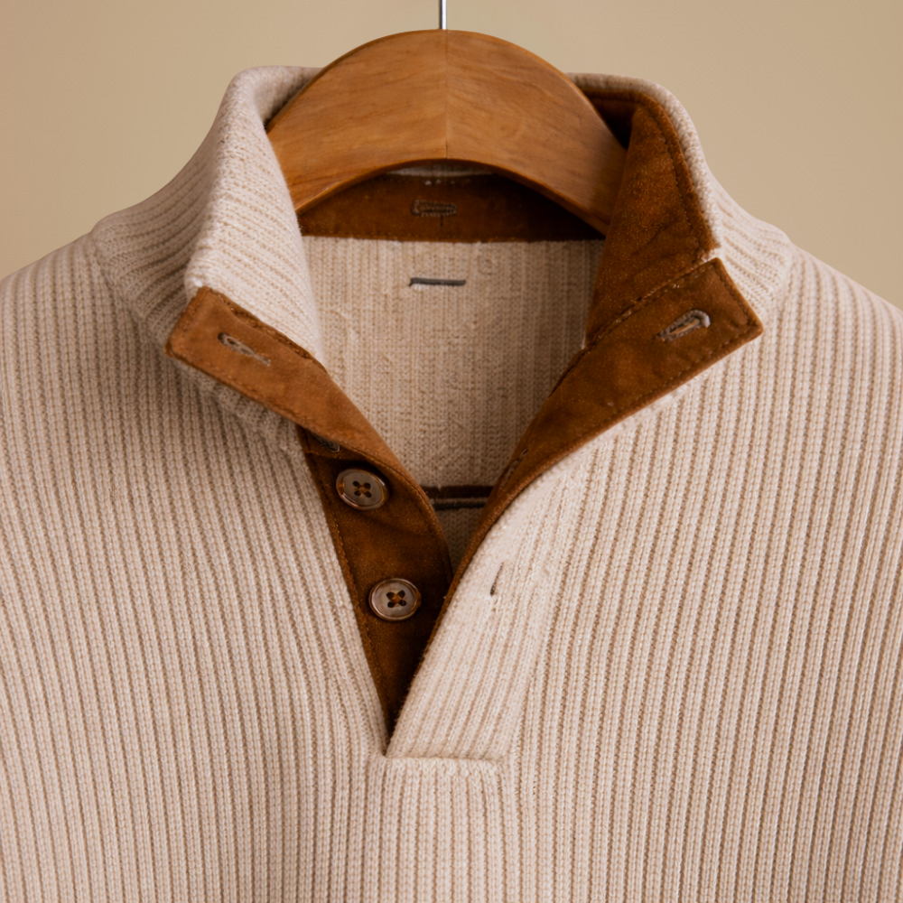Vintage corduroy pullover trui Jelle Jora Mode