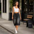 Dames baggy bermuda-short met lage taille Jelle Jora Mode