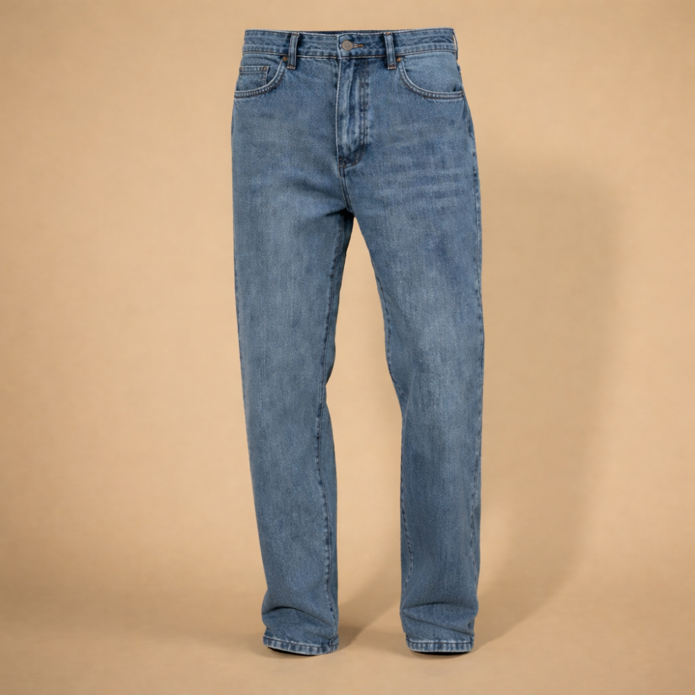 Heren jeans met rechte pijpen Jelle Jora Mode