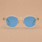 Dames casual retro ovale zonnebril Jelle Jora Mode