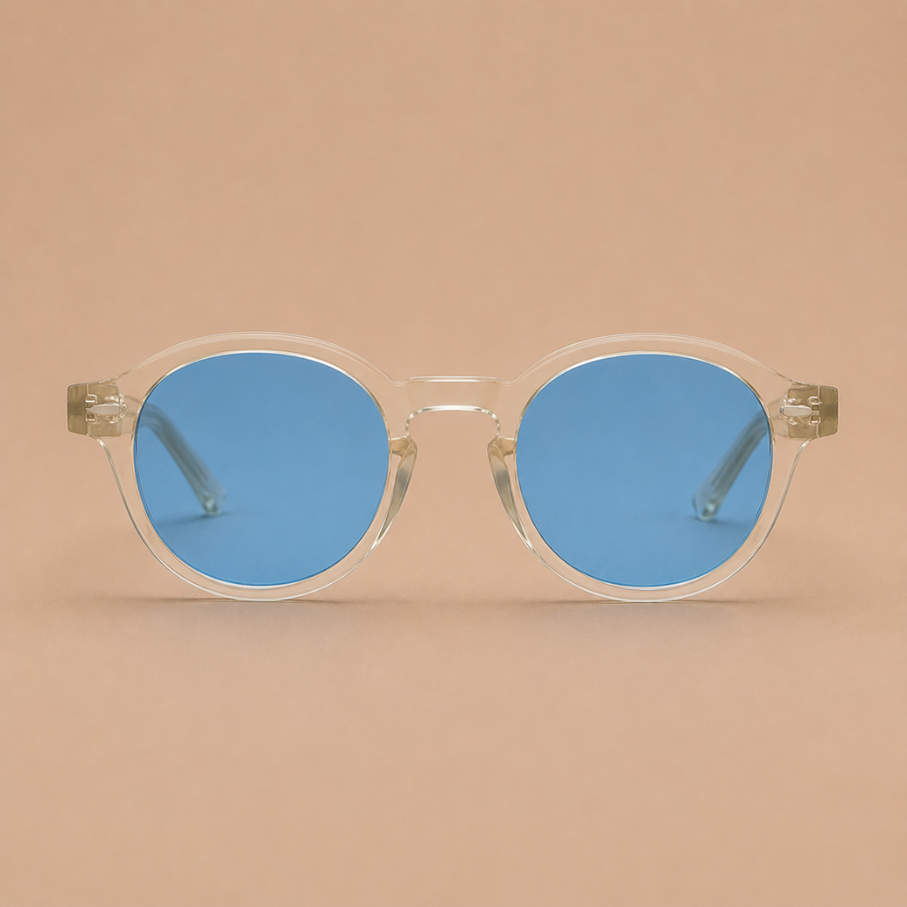 Dames casual retro ovale zonnebril Jelle Jora Mode