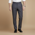 Heren zakelijke casual broek met elastische taille