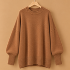 Dames oversized trui met ronde hals Jelle Jora Mode