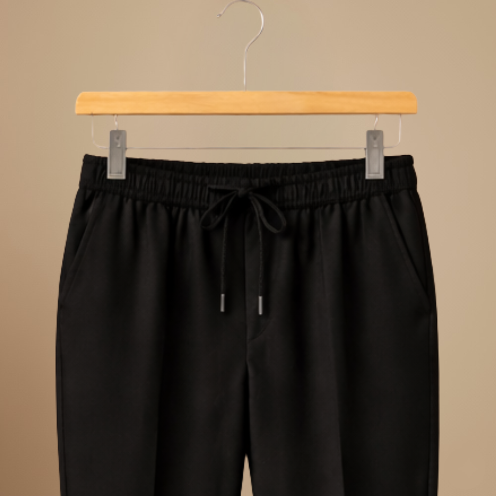 Effen kleurige kantoorpak blazer en joggingbroek set Jelle Jora Mode