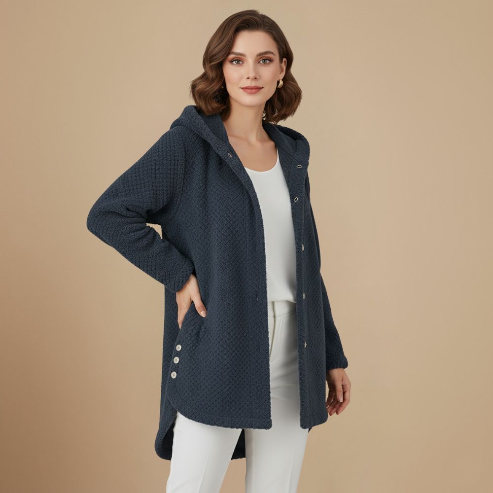 Ontspannen Gewatteerd Oversized Jas Met Capuchon Jelle Jora Mode