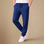 Heren joggingbroek met ruitjesmotief slim fit voor dagelijks comfort Jelle Jora Mode