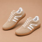 Dames klassieke wandelsneakers met veters Jelle Jora Mode