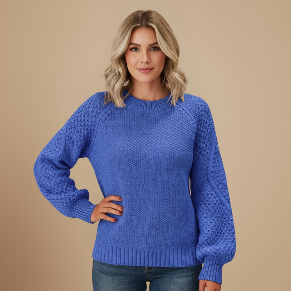 Dames dikke gebreide Trui Jelle Jora Mode