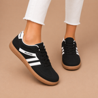 Dames klassieke wandelsneakers met veters Jelle Jora Mode