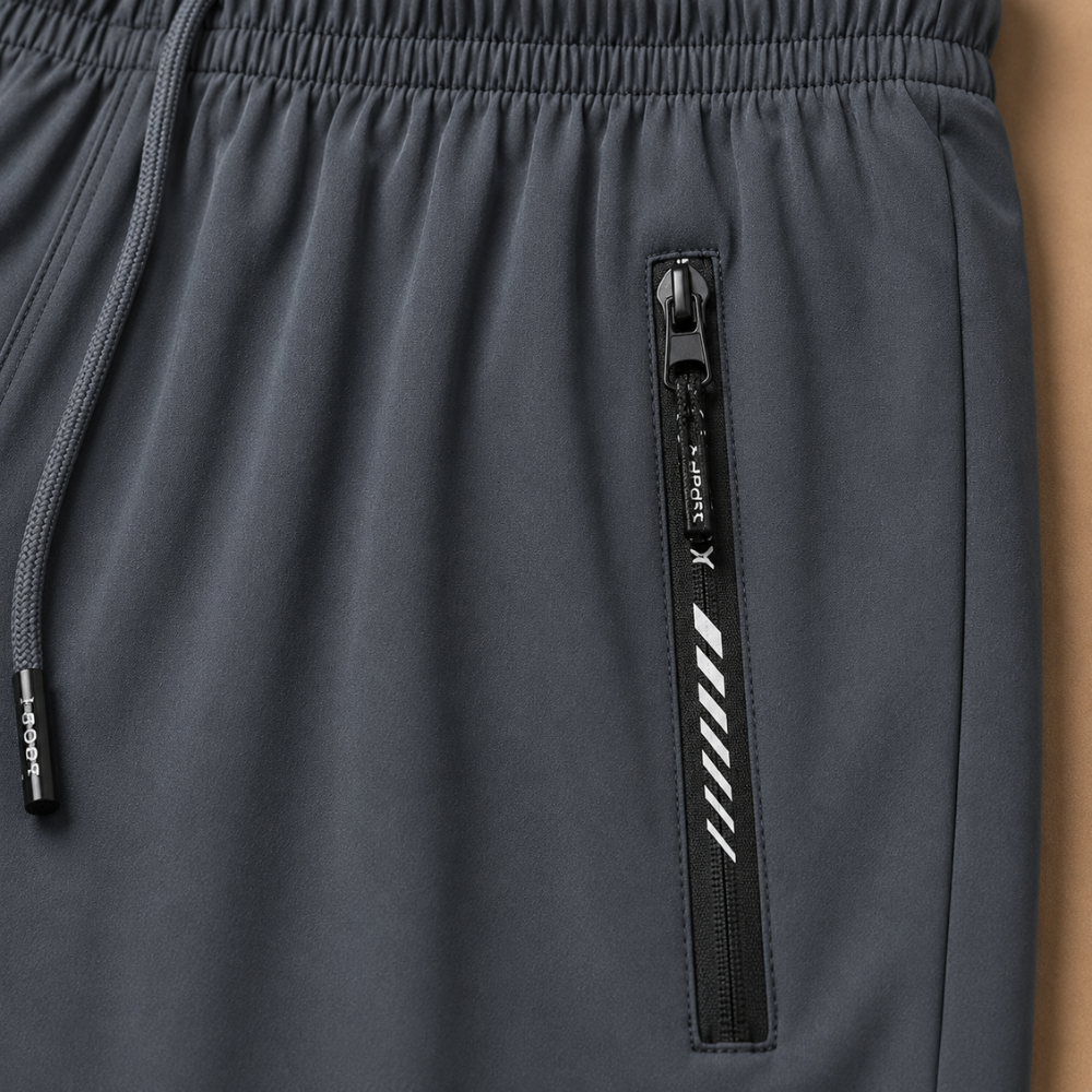 Heren sportshort met sneldrogende stof Jelle Jora Mode