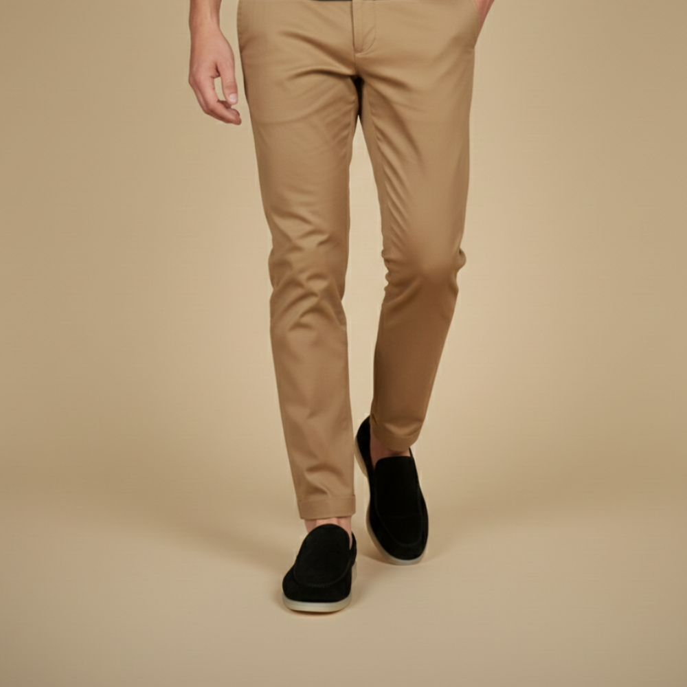 Suède instapschoenen voor heren Jelle Jora Mode