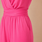 Dames jumpsuit met hoge taille en V-hals Jelle Jora Mode