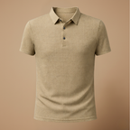 Heren ademend casual T-shirt met korte mouwen en structuur Jelle Jora Mode
