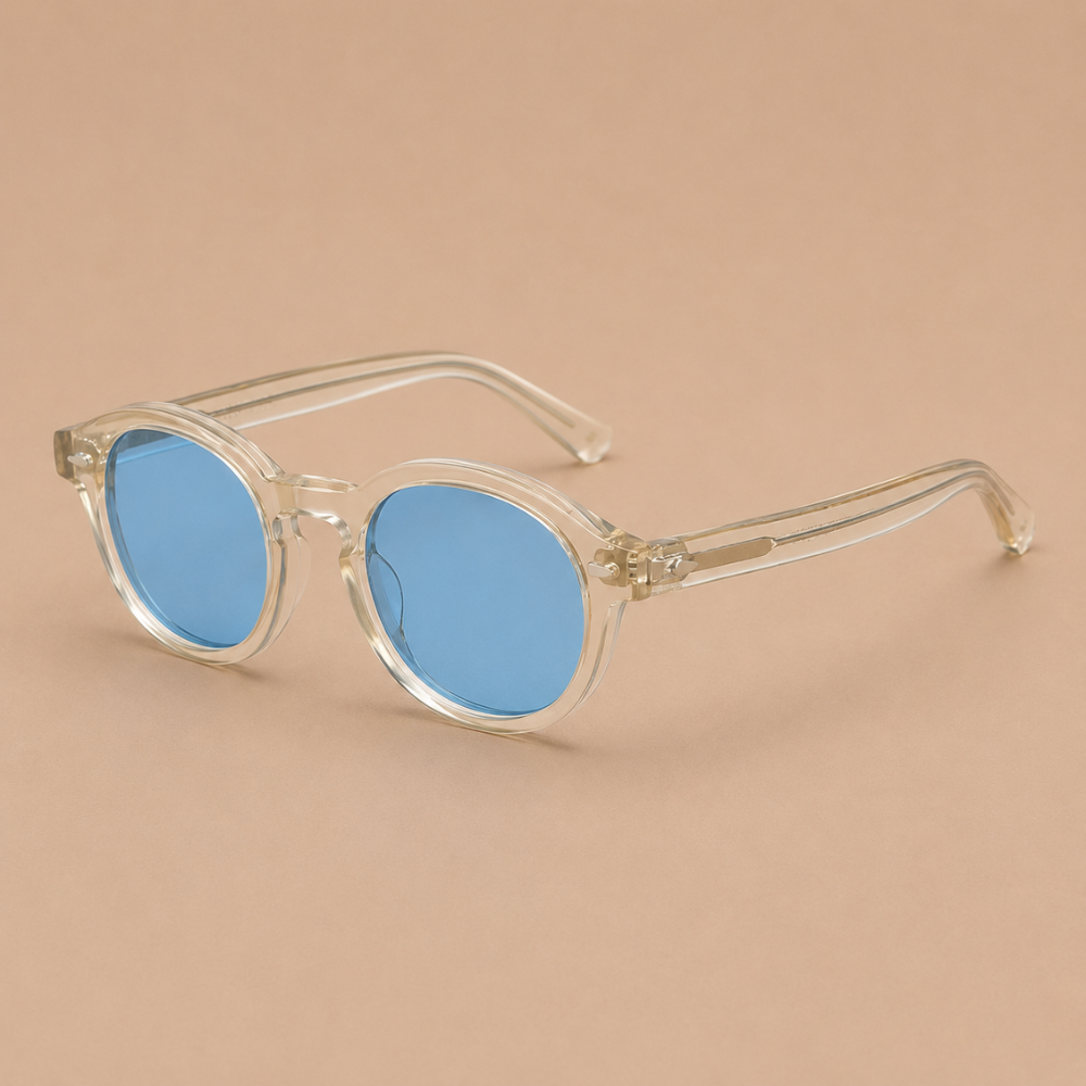 Dames casual retro ovale zonnebril Jelle Jora Mode