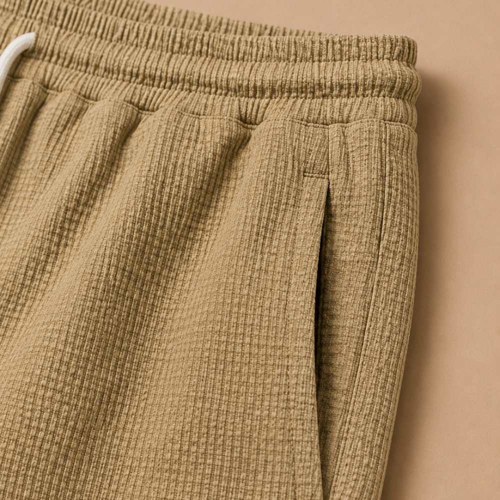 Heren casual sportshort met trekkoord Jelle Jora Mode
