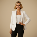 Damesblazer met revers en knopen Jelle Jora Mode