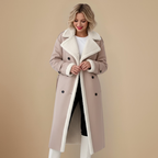 Winter Leren Dubbelkraag Jas Jelle Jora Mode