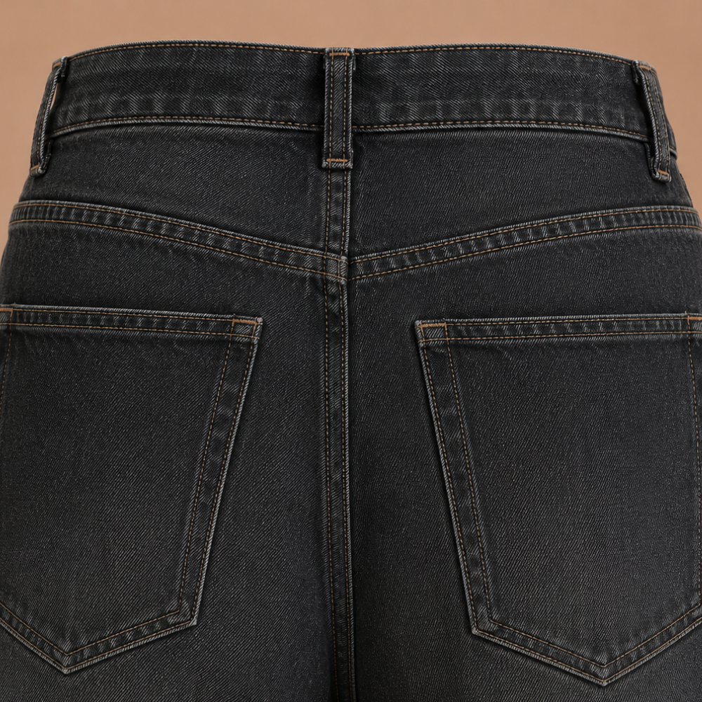Dames baggy bermuda-short met lage taille Jelle Jora Mode