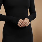 Dames lange mouw bodycon jurk