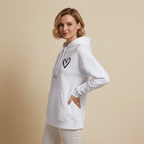 Casual hoodiejack met print voor dames Jelle Jora Mode