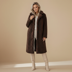 Lange effen wasbare teddyjas voor dames Jelle Jora Mode