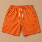 Heren strandboardshorts met trekkoord en zakken Jelle Jora Mode