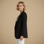 Damesblazer met rechte snit en lange mouwen Jelle Jora Mode