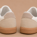 Dames klassieke wandelsneakers met veters Jelle Jora Mode