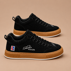 Heren comfortabele ademende casual platform-sneakers Jelle Jora Mode