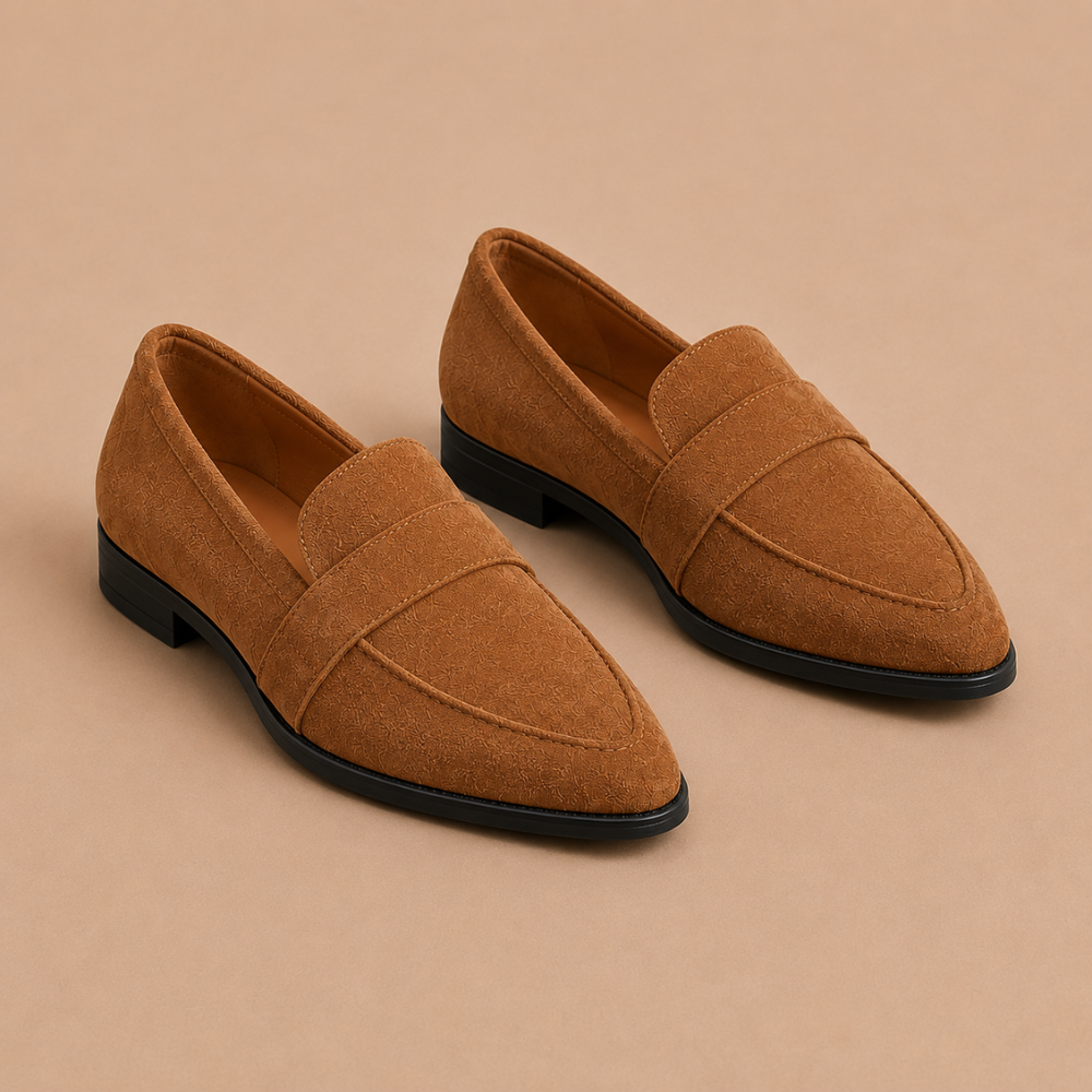 Dames casual loafers met spitse neus Jelle Jora Mode