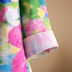 Damesblouse met bloemenprint en V-hals Jelle Jora Mode