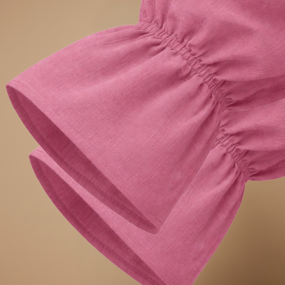 Dames zomerse blouse met ruches en off-shoulder design Jelle Jora Mode
