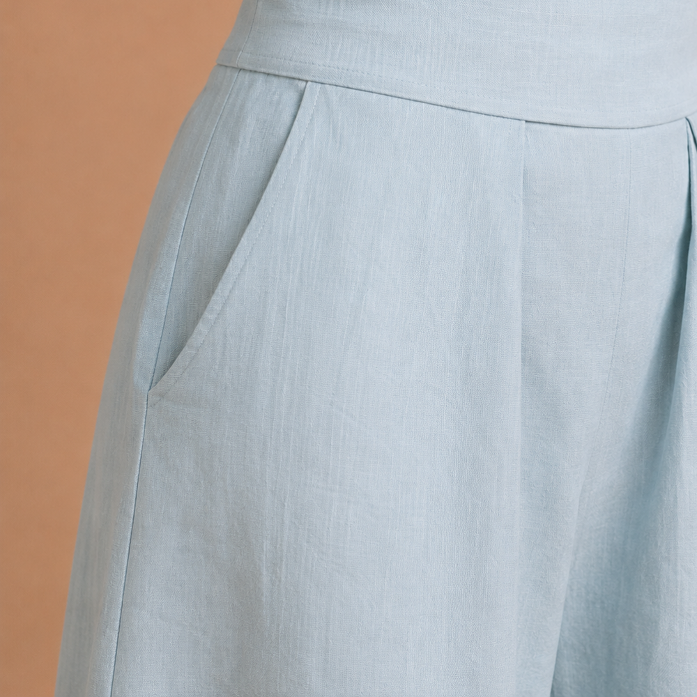 Dames elegante mouwloze set met coltrui en broek Jelle Jora Mode