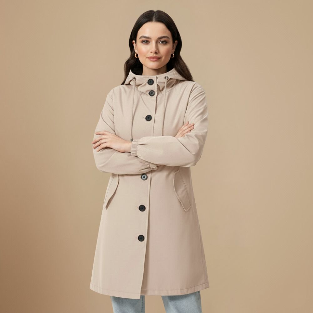 Windjack met Capuchon Losse Pasvorm Jelle Jora Mode