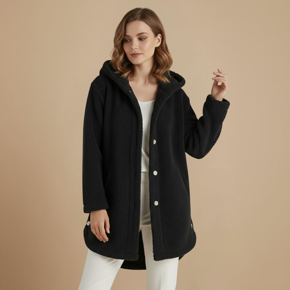 Ontspannen Gewatteerd Oversized Jas Met Capuchon Jelle Jora Mode