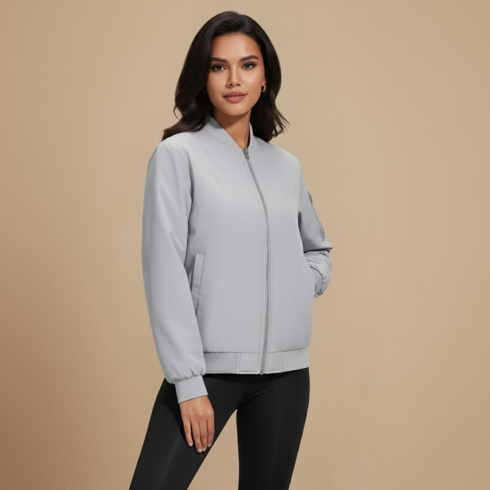 Gewatteerde Bomberjas voor Dames Jelle Jora Mode