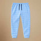 Heren joggingbroek met ruitjesmotief slim fit voor dagelijks comfort Jelle Jora Mode