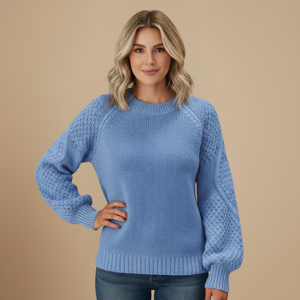 Dames dikke gebreide Trui Jelle Jora Mode