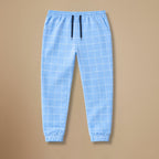 Heren joggingbroek met ruitjesmotief slim fit voor dagelijks comfort Jelle Jora Mode