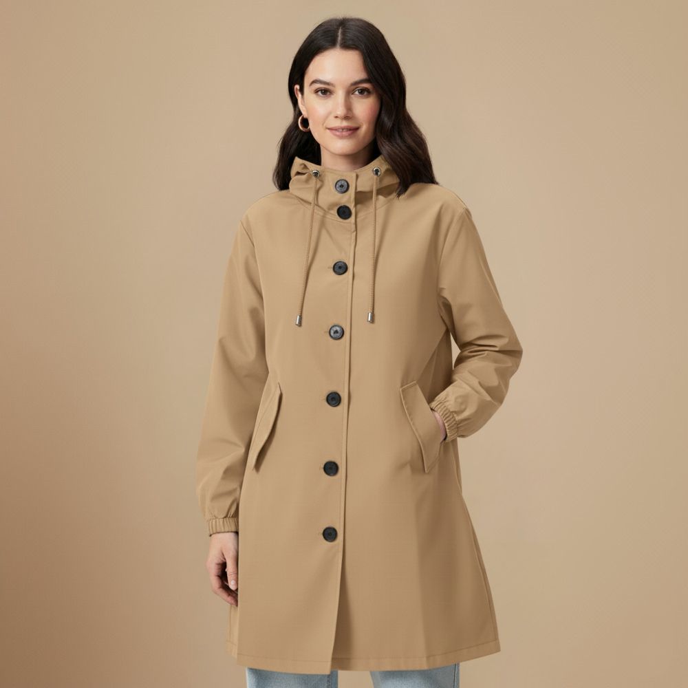 Windjack met Capuchon Losse Pasvorm Jelle Jora Mode