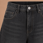 Dames baggy bermuda-short met lage taille Jelle Jora Mode