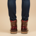 Heren casual werklaarzen met veters