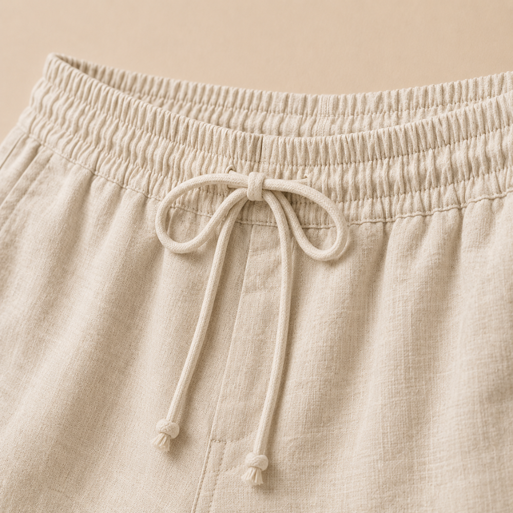 Heren strandshort met trekkoord voor casual gebruik Jelle Jora Mode