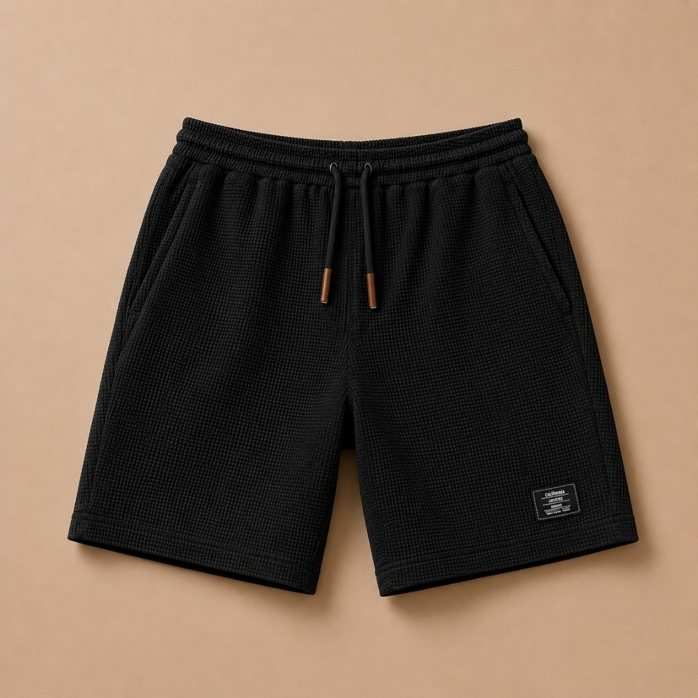 Heren casual sportshort met trekkoord Jelle Jora Mode