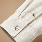 Dames ademende blouse met lange mouwen en knoopsluiting Jelle Jora Mode