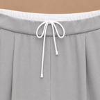 Dames casual broek met elastische tailleband en enkellengte Jelle Jora Mode